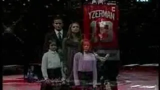 Steve Yzerman Jersey Retirement