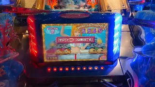 海物語ラッキーマリンシアターデラックス ジャックポットチャレンジ 2240 WIN JACKPOT(メダルゲーム)2024年1月19日