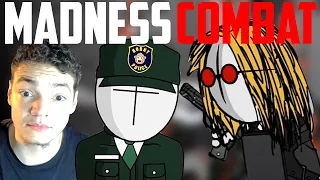 Horny Police Collab | Madness Combat (REACTION VIDEO)