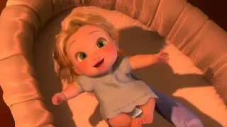 Tangled Rapunzel Born and Stolen Scene