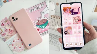 Unboxing my new phone I Making my phone Aesthetic - Sailor moon theme - Realme c11 2021