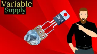 Make Variable Power Supply using 7805 || TA Electric