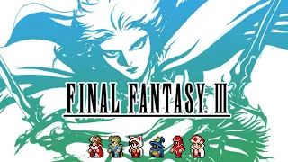 Final Fantasy III Pixel Remaster - Final Boss Fight "Cloud of Darkness" - Ending