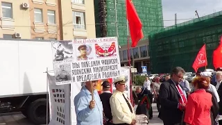 Митинг КПРФ:подготовка к митингу часть №2 .03.09.2015 год.