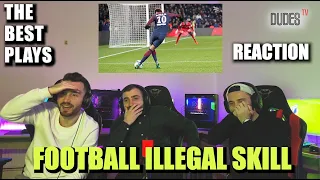 THESE FOOTBALL SKILLS SHOULD BE ILLEGAL | FIRST TIME REACTION