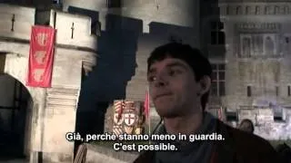 Merlin S01 - Video Diary 2 : "Colin and Bradley" - sub ita