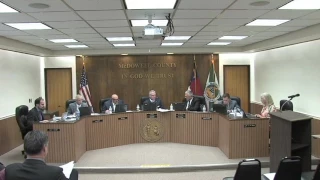 May 2017 Meeting of the McDowell County Board of Commissioners (NC)