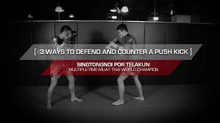 Muay Thai: 3 Essential Ways To Defend Against A Push Kick | Evolve University