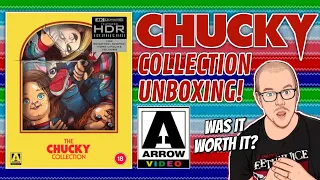 The Chucky Collection Arrow Video 4K Set Unboxing! - Was It Worth It?