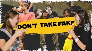 VIDEOZHARA at the DON'T TAKE FAKE