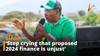 ‘Stop crying that proposed 2024 finance law is unjust, change it in parliament’ – Wetang’ula to MPs