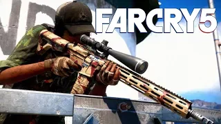 FAR CRY 5 #12 Sniper, Rifle de Precisao, a Arma Mais Roubada do Jogo(Gameplay Português PT BR no PC)