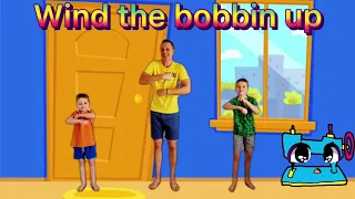 Wind the bobbin up (nursery rhyme and action song for kids)