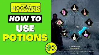 Hogwarts Legacy How to Use Potions Plus Examples of All Potions in Action!