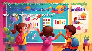 Why Do Financial Markets React Strongly To Economic Indicators Like GDP Growth And Unemployment Rate