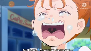 Tropical rouge pretty cure Manatsu crying...AGAIN!!!!