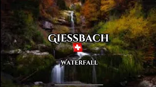 BEAUTIFUL WATERFALLS / SWITZERLAND🇨🇭Instrumental music. Relaxing / Grandhotel Giessbach