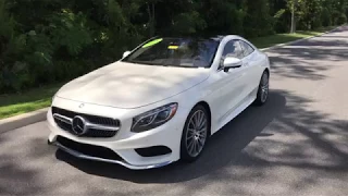 2015 MERCEDES-BENZ S550 COUPE PRE-OWNED / WALKAROUND / BMW OF OCALA / 20IN WHEELS