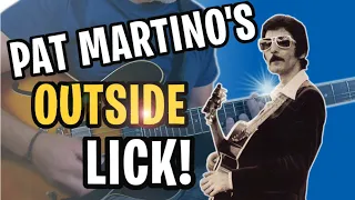 SECRETS Revealed! Try this AWESOME Pat Martino Oustide Lick! (with TABS)