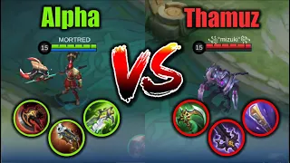 BUFFED ALPHA vs THAMUZ - Who will win? (S28)