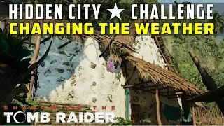 Changing the Weather Challenge (Frog Totems Location in Hidden City) - SHADOW OF THE TOMB RAIDER