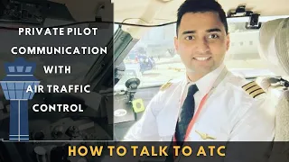 How to talk with ATC| Air Traffic Control radio communications for Pilot Training