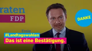 Lindner zu BaWü, RLP und Hessen | #Landtagswahl