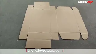 cnc digital cutter--corrugated carton cardboard paper box cutting making machine #boxmakingmachine