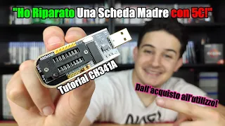 "Riparare una Mobo con 5€": Tutorial all'Utilizzo della CH341A Mini Programmer!