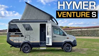 L'HYMER VENTURE S sur Mercedes Sprinter 4x4, fait sa première sortie nature au Camper Van Week-End !