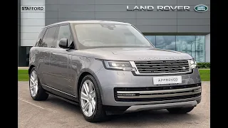 Used Land Rover New Range Rover D350 HSE Diesel MHEV 5dr at Stafford Land Rover
