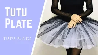 Cómo hacer un tutu plato o plate