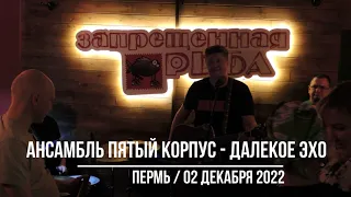 Ансамбль Пятый Корпус Далёкое Эхо Пермь 02.12.2022