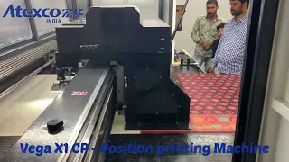 Atexco india | position printing machine | Vega x1 cp | Kyocera heads