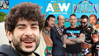 Konnan REACTS to Tony Khan begging fans to not leave AEW shows