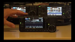 Icom IC-705 Hands On Review, HF/VHF/UHF All Mode Ham Transceiver!!