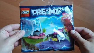 LEGO Dreamzzz 30636  Z Blob and Bunchu Spider Escape. Unboxing and slow pace building.