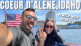 We spend 24 Hours in IDAHO (Lake Coeur d’Alene)