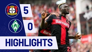 GERMAN CHAMPION LEVERKUSEN | Leverkusen Vs Bremen 5-0 | All goals & Match Highlights