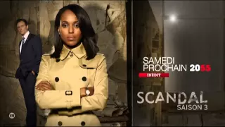 scandal saison 3 samedi prochain 20h55 M6 18 7 2015