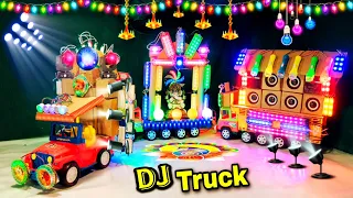 New Ganesh Dj Navratri Gauri Durga Trolley Pooja Krishna Dj Puja Light Radha Dj Visarjan Big Truck