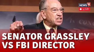 Grassley Questions FBI Director Wray at Senate Judiciary Committee Hearing LIVE | USA News | N18L