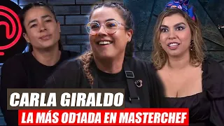 CARLA GIRALDO, LA MÁS OD1ADA EN MASTERCHEF CELEBRITY | A CARLA GIRALDO No se la aguantan más