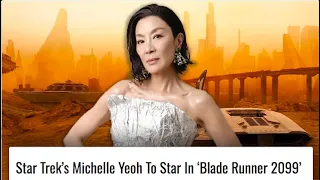 STAR TREK News- Michelle Yeoh's Met Gala Dress Fail or Foil & Cast in Amazon's Blade Runner 2099