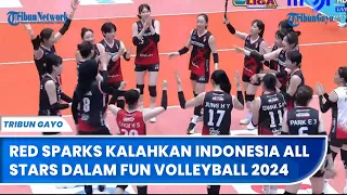 Hasil Set 5 : Red Sparks Kalahkan Indonesia All Stars dalam Fun Volleyball 2024