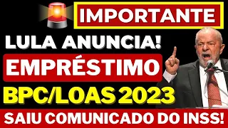 🚨😱Empréstimo BPC LOAS: ACABA de SAIR COMUNICADO INESPERADO do INSS sobre INSTRUÇÃO NORMATIVA