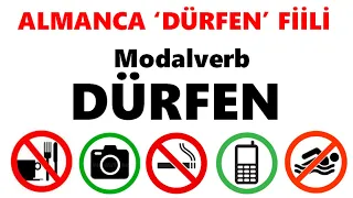 49.DERS ALMANCA |10.sınıf 8.ÜNİTE 22.Ders | DÜRFEN modal fiili | das Modalverb 'dürfen'