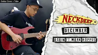 Neck Deep - December (Again) [Feat. Mark Hoppus] | GUITAR COVER + Screen Tabs