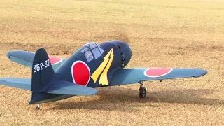 雷電 : Saito FG-73R5 , RC Plane