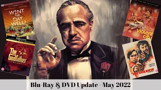 Blu-Ray & DVD Haul | May 2022 | The Godfather 4K, Studio Canal and Italian Crime Cult Classics!